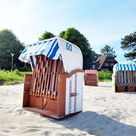 Moderne Maisonette Mit Gartenzugang, Nur 7 Gehminuten Zum Strand, Parkplatz & Fahrradunterstellplatz Διαμέρισμα